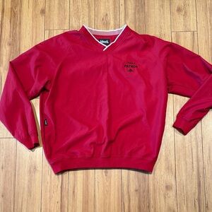 Patron Tequila Ashworth Water Resistant Red Pull Over Size M